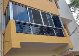 Aluminium Balcony Sliding Windows in Pallavaram Ecr OMR