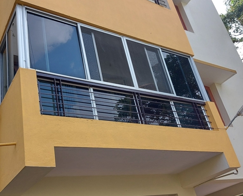 Aluminium Balcony Sliding Windows in Pallavaram Ecr OMR